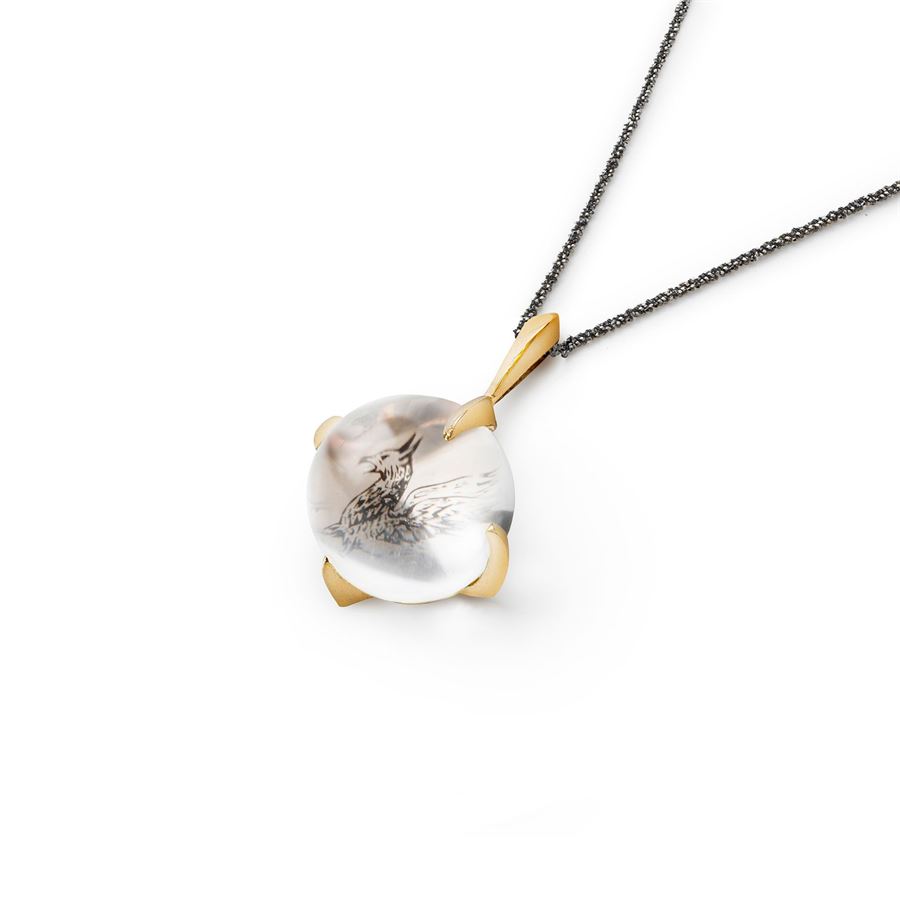 'Solis' cabochon pendant - griffin SOLIS | CD TO MBRO PERS SITO